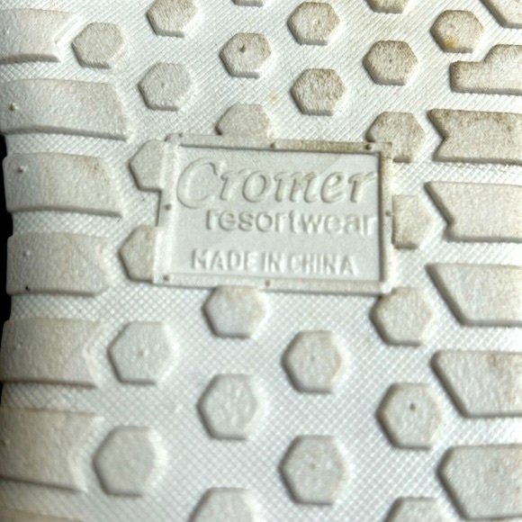 Cromer Resortwear Airwalk Water Shoes Clogs Sandals Navy Blue and White Size 10 - Picture 8 of 9